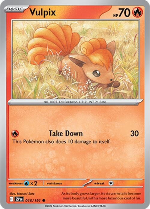 Image for Vulpix - Pokemon