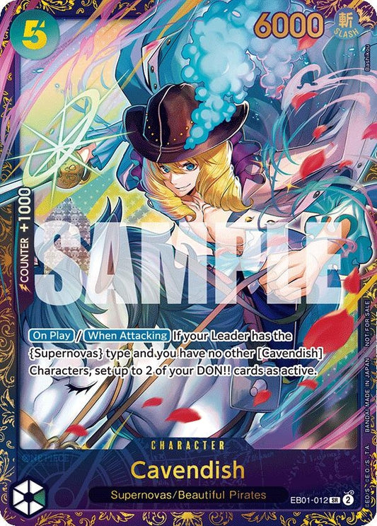 Image for Cavendish (Treasure Cup 2024) - One Piece Card Game