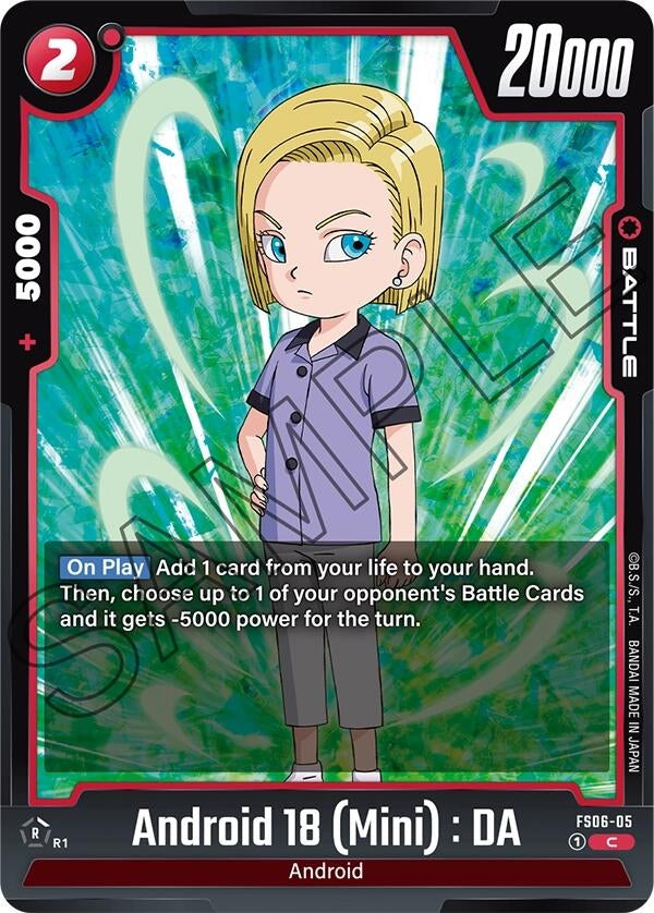 Image for Android 18 (Mini) : DA - Dragon Ball Super: Fusion World