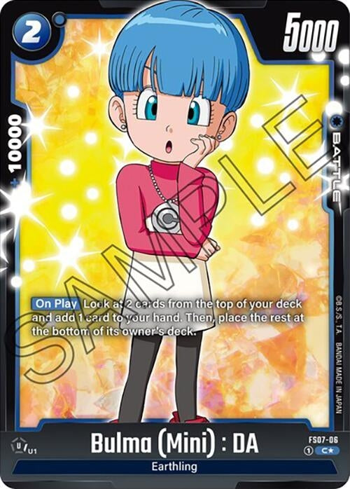 Image for Bulma (Mini) : DA (Bonus Pack Alternate Art) - Dragon Ball Super: Fusion World
