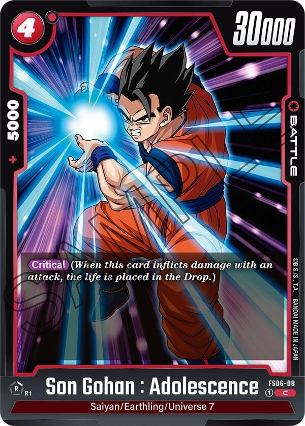 Image for Son Gohan : Adolescence - Dragon Ball Super: Fusion World