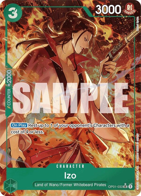 Image for Izo (OP01-033) (Alternate Art) - One Piece Card Game