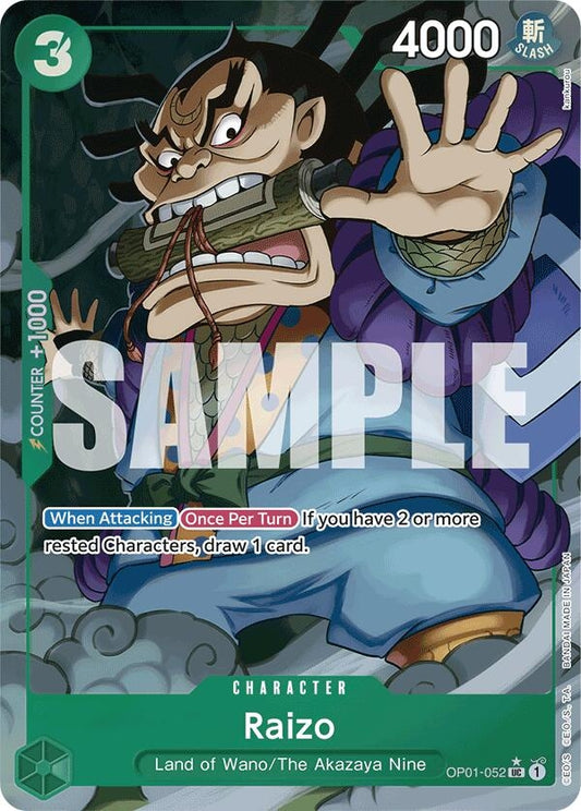 Image for Raizo (Full Art) - One Piece Card Game
