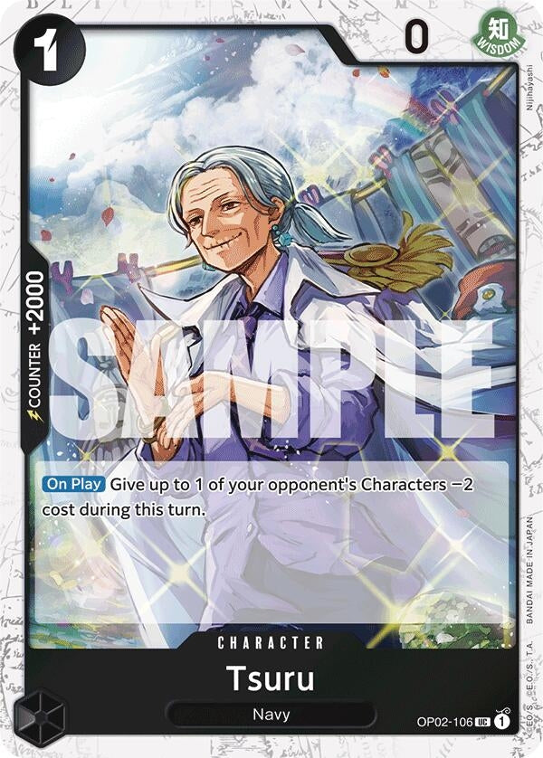 Image for Tsuru (Jolly Roger Foil) - One Piece Card Game