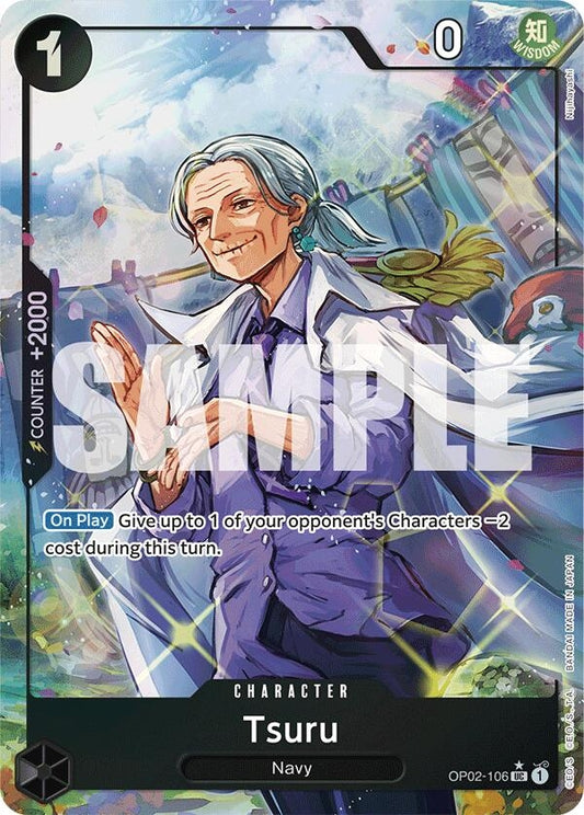 Image for Tsuru (Full Art) - One Piece Card Game