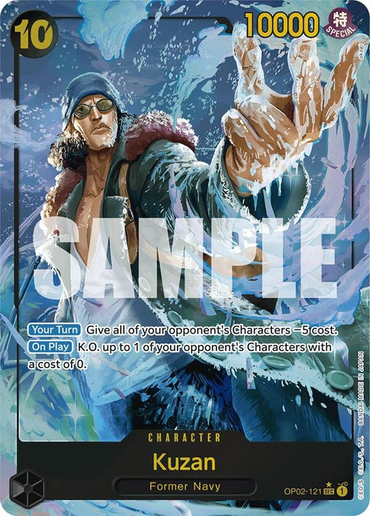 Image for Kuzan (OP02-121) (Alternate Art) - One Piece Card Game