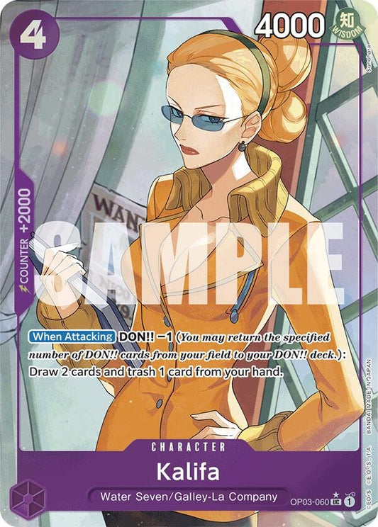 Image for Kalifa (Full Art) - One Piece Card Game