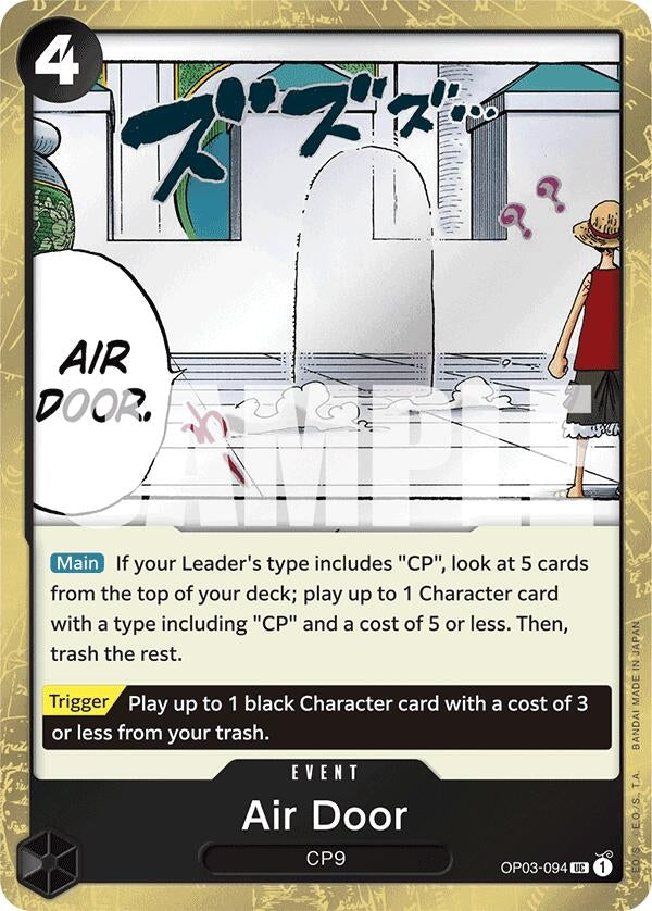 Image for Air Door (Jolly Roger Foil) - One Piece Card Game