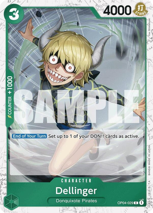 Image for Dellinger (Jolly Roger Foil) - One Piece Card Game