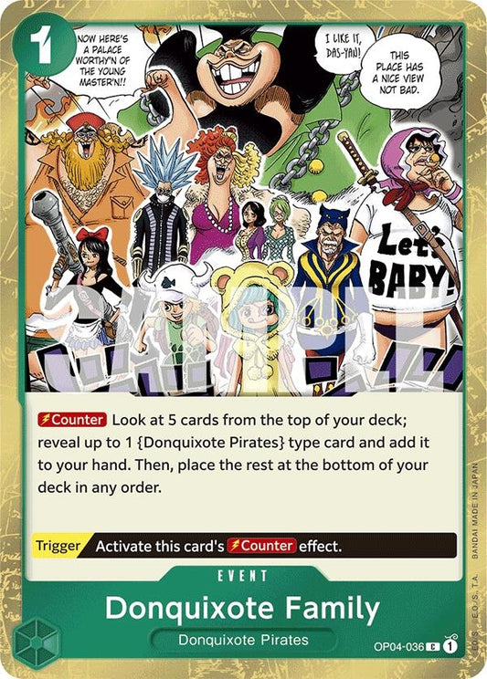 Image for Donquixote Family (Jolly Roger Foil) - One Piece Card Game