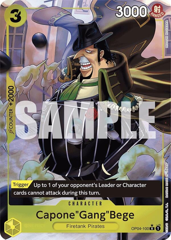 Image for Capone"Gang"Bege (OP04-100) (Full Art) - One Piece Card Game