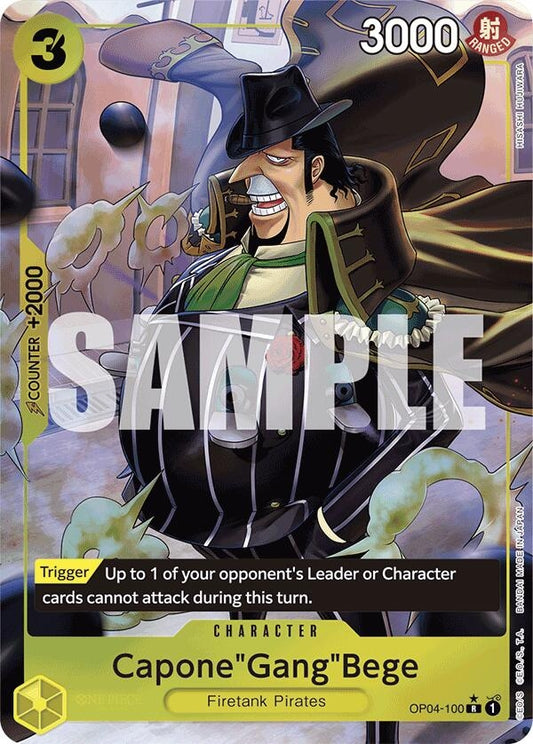 Image for Capone"Gang"Bege (OP04-100) (Full Art) - One Piece Card Game