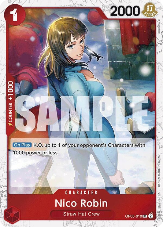 Image for Nico Robin (Jolly Roger Foil) - One Piece Card Game