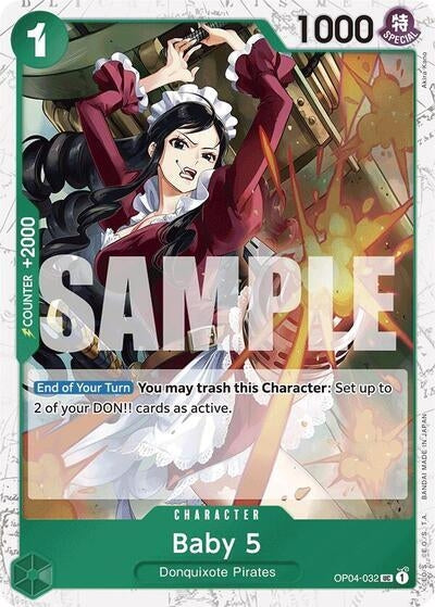 Image for Baby 5 (OP04-032) (Jolly Roger Foil) - One Piece Card Game