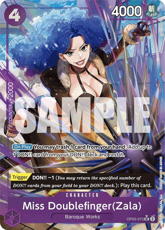 Image for Miss Doublefinger(Zala) (Full Art) - One Piece Card Game