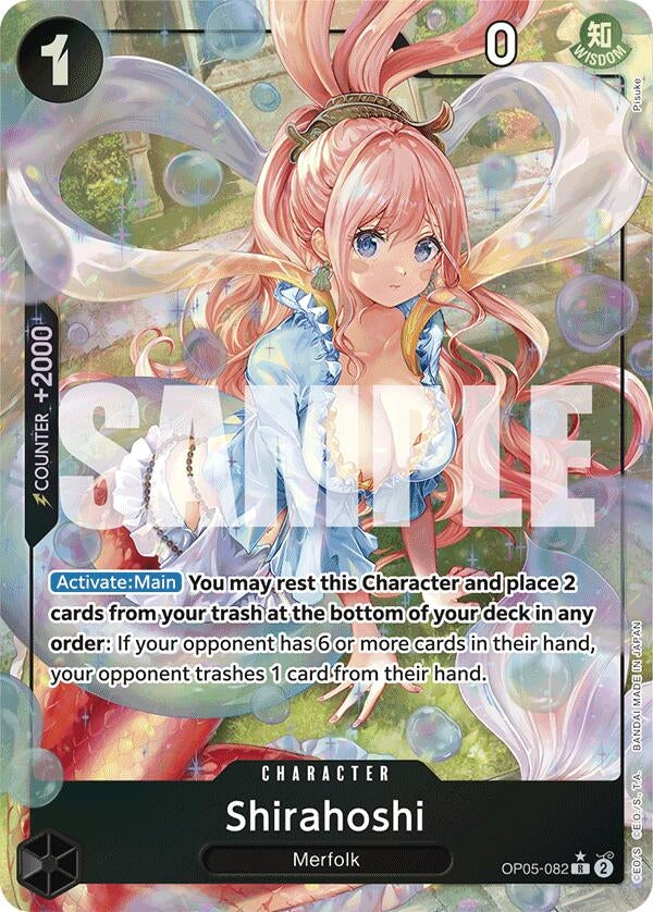 Image for Shirahoshi (OP05-082) (Alternate Art) - One Piece Card Game