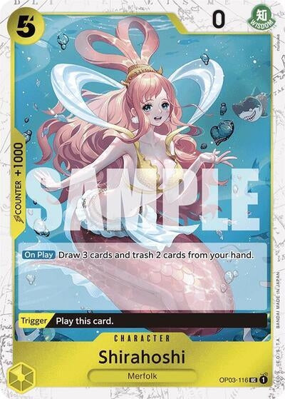 Image for Shirahoshi (OP03-116) (Jolly Roger Foil) - One Piece Card Game