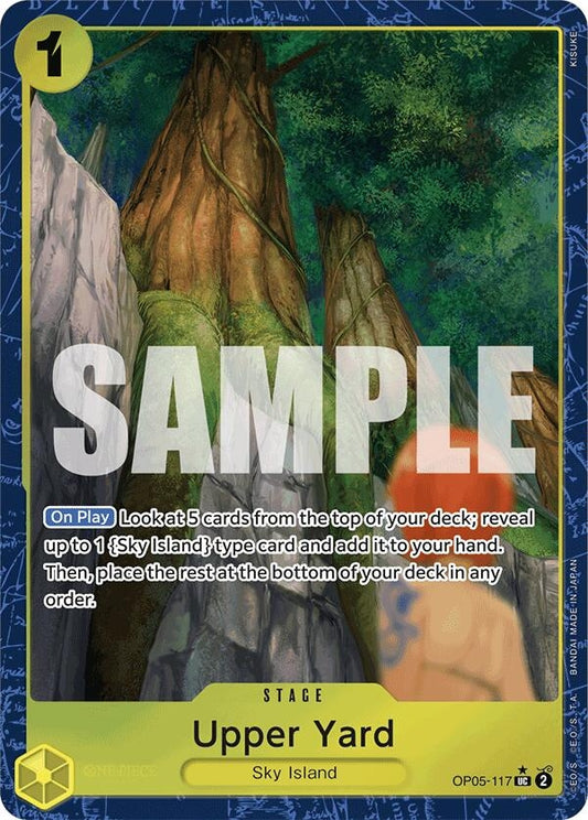 Image for Upper Yard (Alternate Art) - One Piece Card Game
