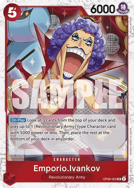 Image for Emporio.Ivankov (Jolly Roger Foil) - One Piece Card Game