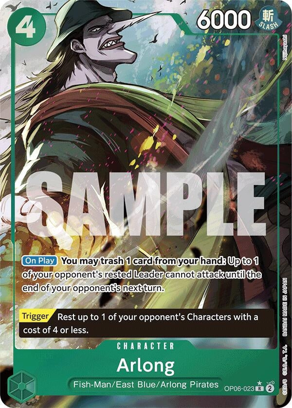 Image for Arlong (Full Art) - One Piece Card Game