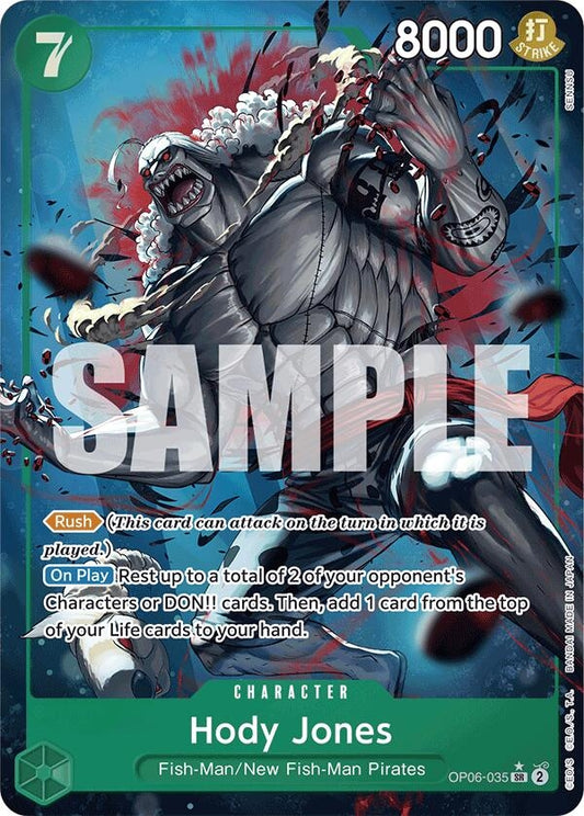 Image for Hody Jones (Alternate Art) - One Piece Card Game