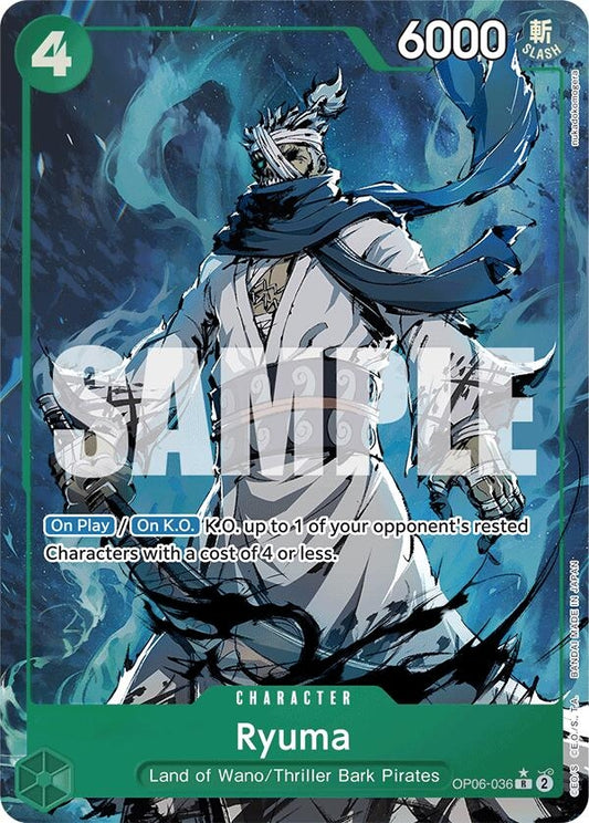 Image for Ryuma (Alternate Art) - One Piece Card Game