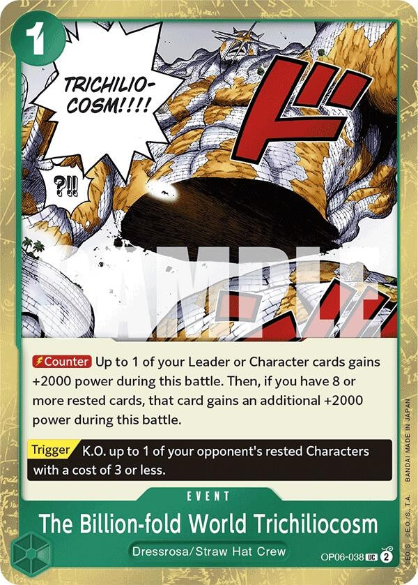 Image for The Billion-fold World Trichiliocosm (Jolly Roger Foil) - One Piece Card Game