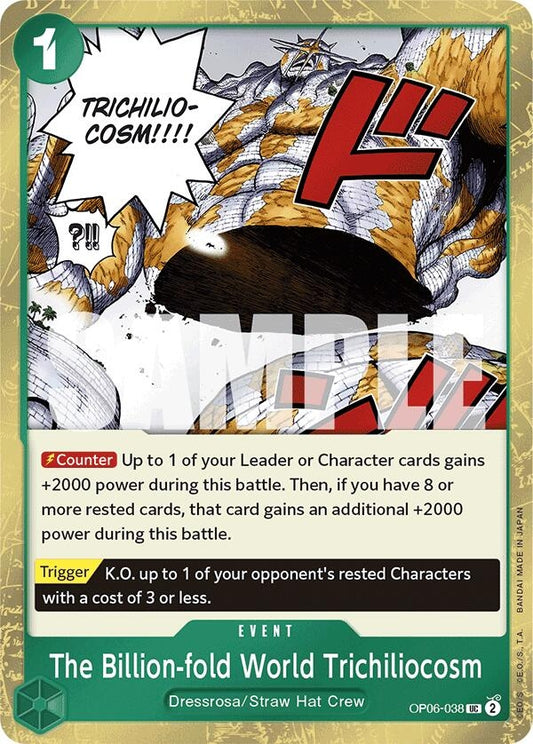 Image for The Billion-fold World Trichiliocosm (Jolly Roger Foil) - One Piece Card Game