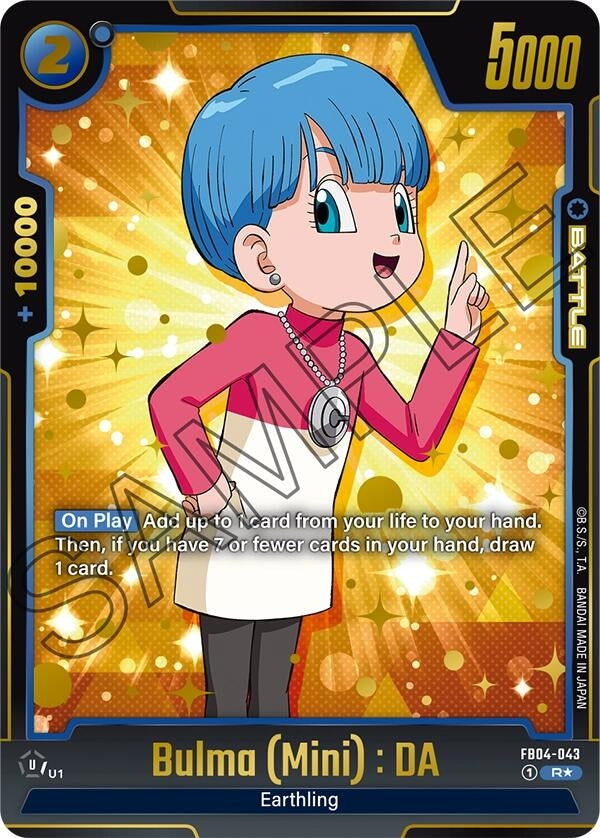 Image for Bulma (Mini) : DA (Alternate Art) - Dragon Ball Super: Fusion World
