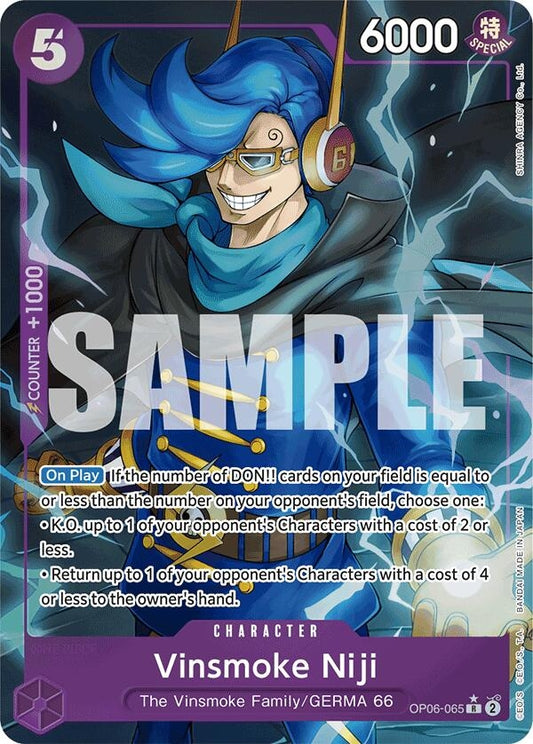 Image for Vinsmoke Niji (OP06-065) (Alternate Art) - One Piece Card Game