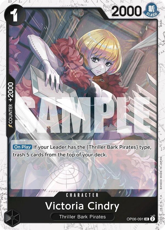 Image for Victoria Cindry (Jolly Roger Foil) - One Piece Card Game