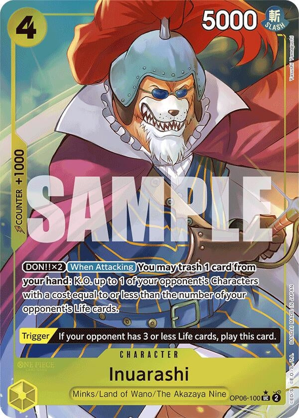 Image for Inuarashi (Full Art) - One Piece Card Game