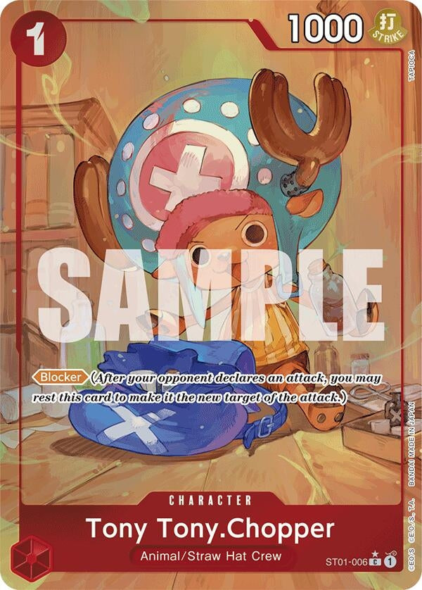 Image for Tony Tony.Chopper (ST01-006) (Alternate Art) - One Piece Card Game