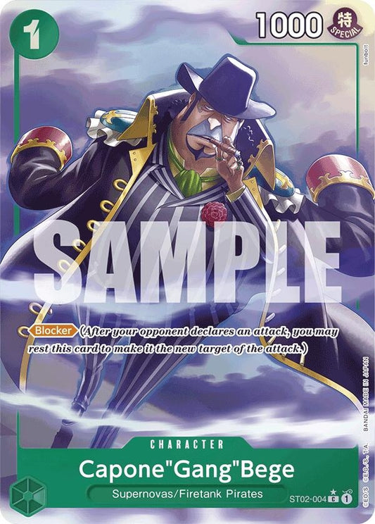 Image for Capone"Gang"Bege (ST02-004) (Alternate Art) - One Piece Card Game