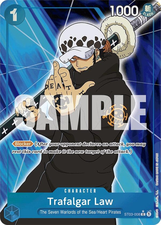 Image for Trafalgar Law (ST03-008) (Full Art) - One Piece Card Game