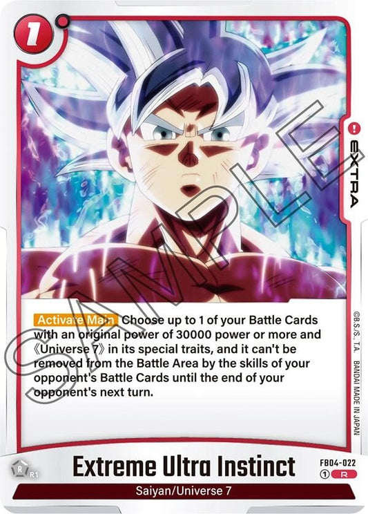 Image for Extreme Ultra Instinct - Dragon Ball Super: Fusion World