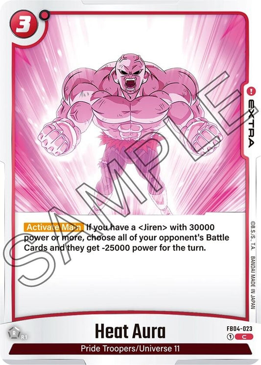 Image for Heat Aura - Dragon Ball Super: Fusion World