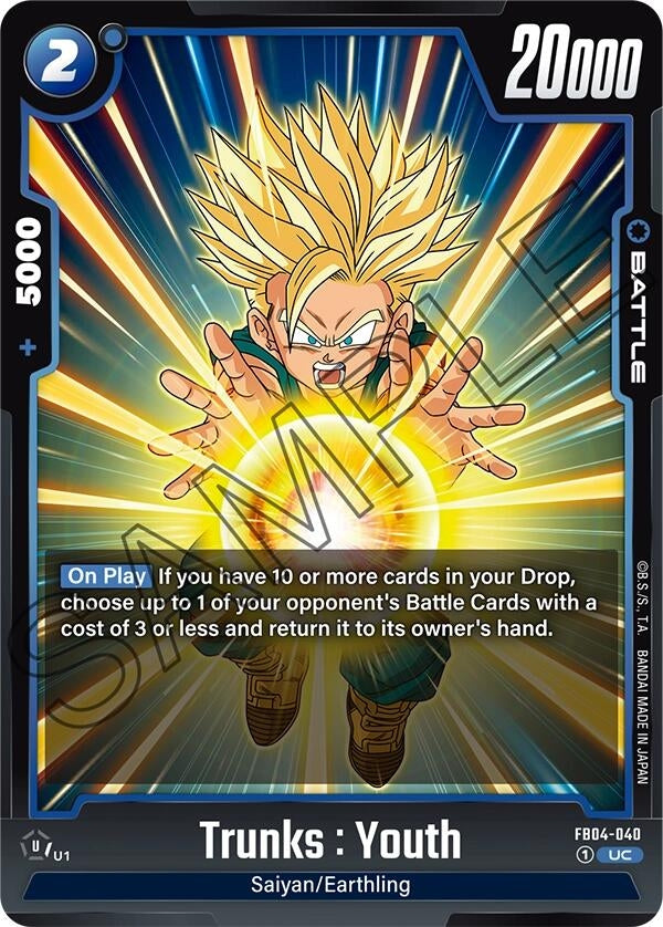 Image for Trunks : Youth - Dragon Ball Super: Fusion World