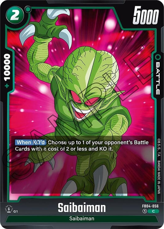 Image for Saibaiman - Dragon Ball Super: Fusion World