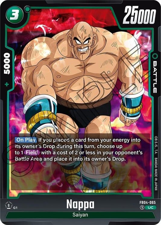 Image for Nappa - FB04-065 - Dragon Ball Super: Fusion World