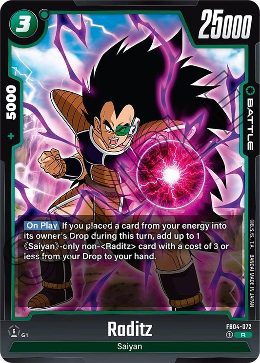Image for Raditz - Dragon Ball Super: Fusion World