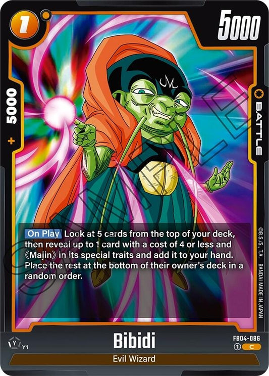 Image for Bibidi - Dragon Ball Super: Fusion World