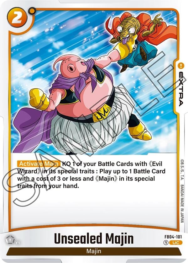 Image for Unsealed Majin - Dragon Ball Super: Fusion World