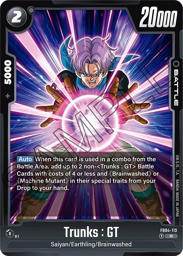 Image for Trunks : GT - FB04-113 - Dragon Ball Super: Fusion World