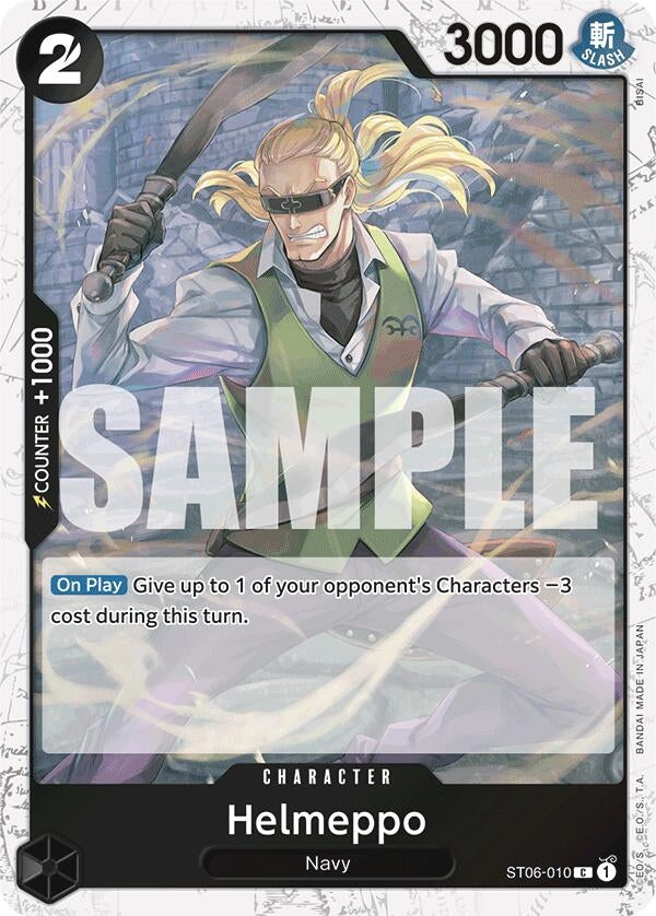Image for Helmeppo (Jolly Roger Foil) - One Piece Card Game