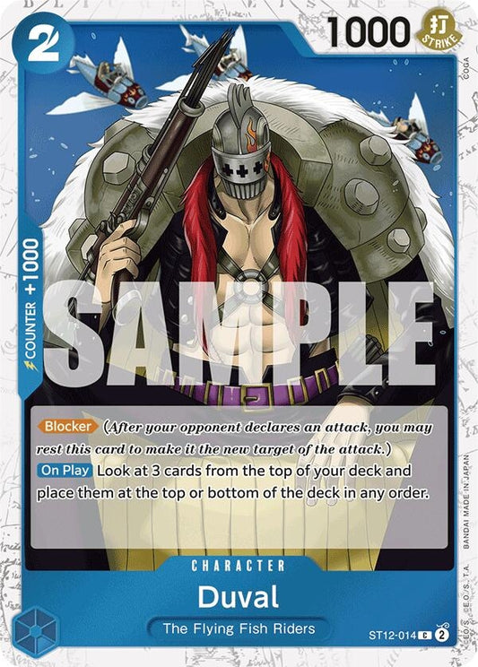 Image for Duval (Jolly Roger Foil) - One Piece Card Game