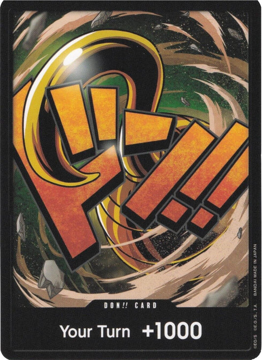 Image for DON!! Card (Crocodile) - One Piece Card Game