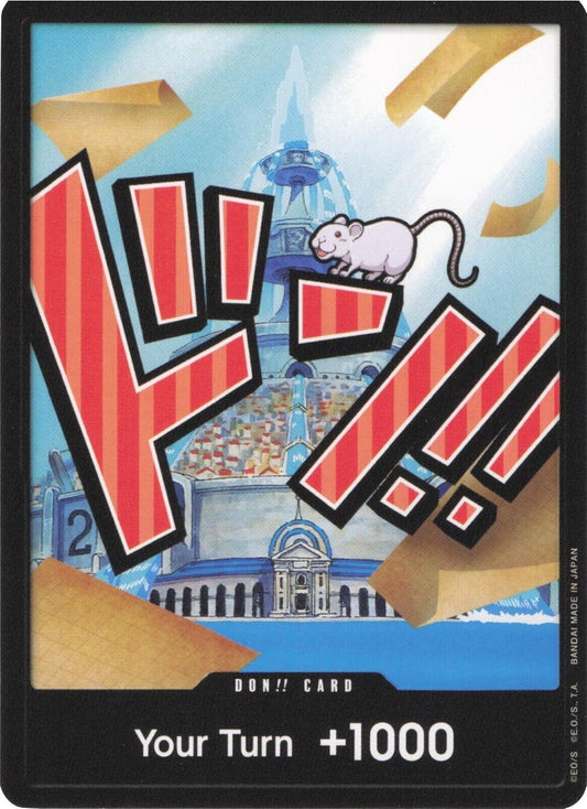 Image for DON!! Card (Iceberg) - One Piece Card Game