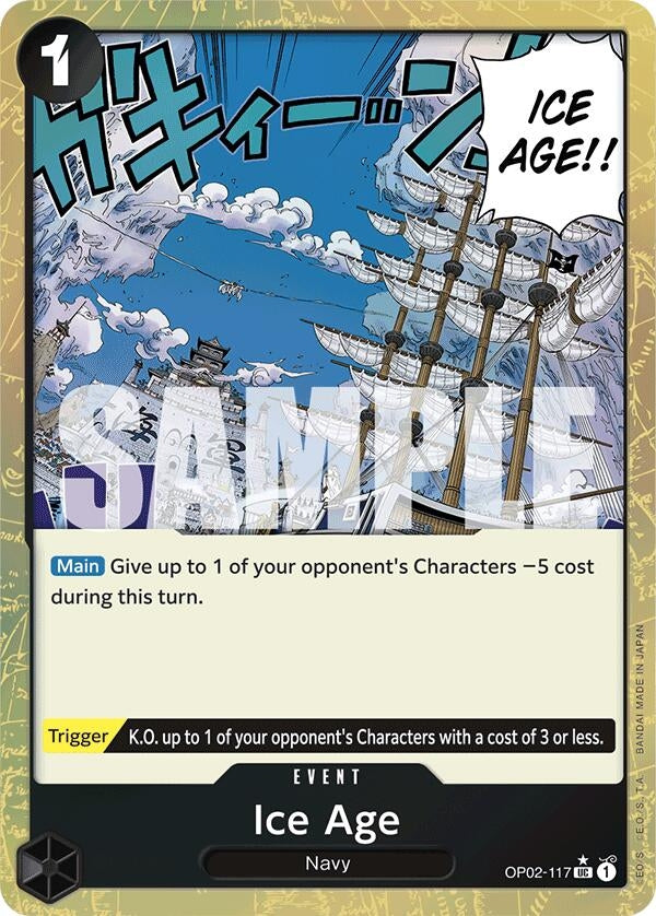 Image for Ice Age (Textured Foil) - One Piece Card Game