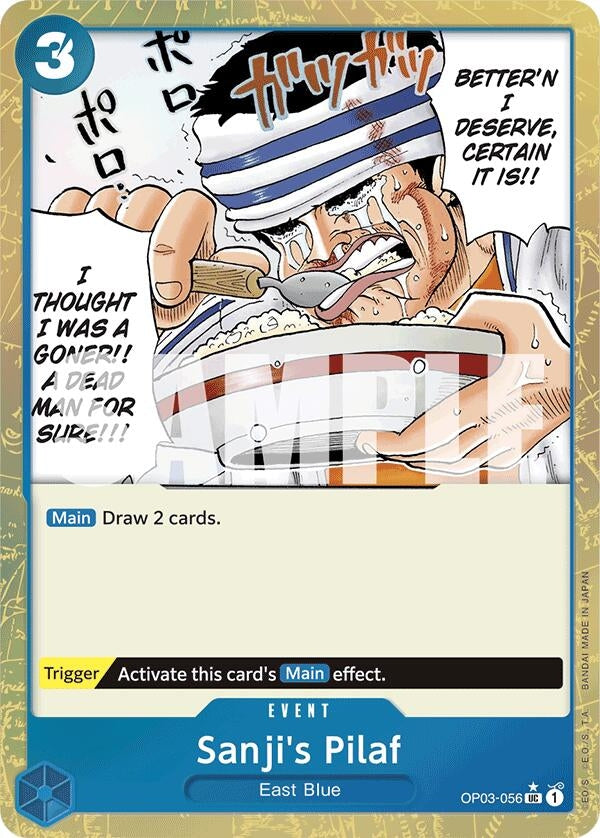 Image for Sanji's Pilaf (Textured Foil) - One Piece Card Game